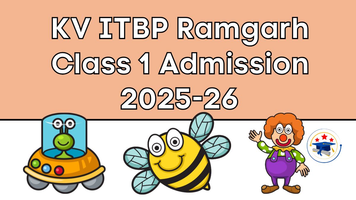 Kendriya Vidyalaya ITBP Ramgarh Admission 2025-26 PDF