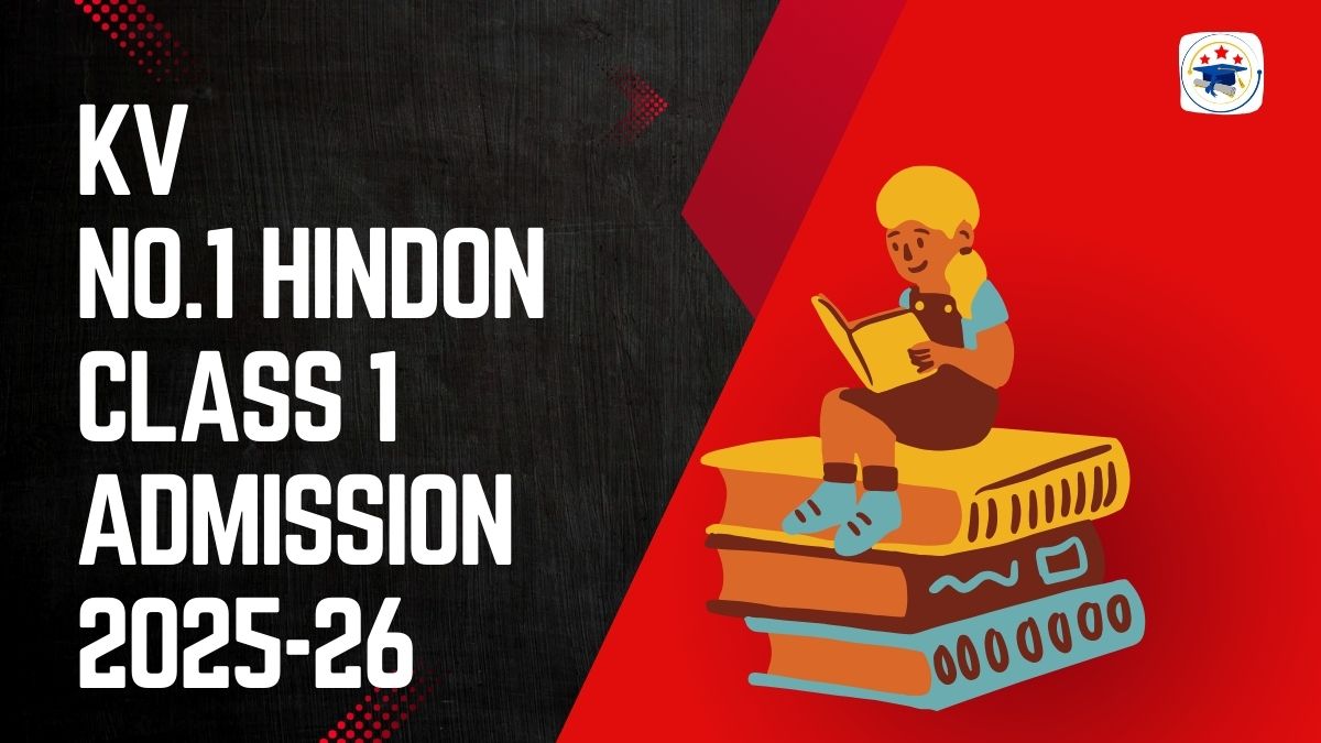 Kendriya Vidyalaya No.1 Hindon Admission 2025-26 PDF