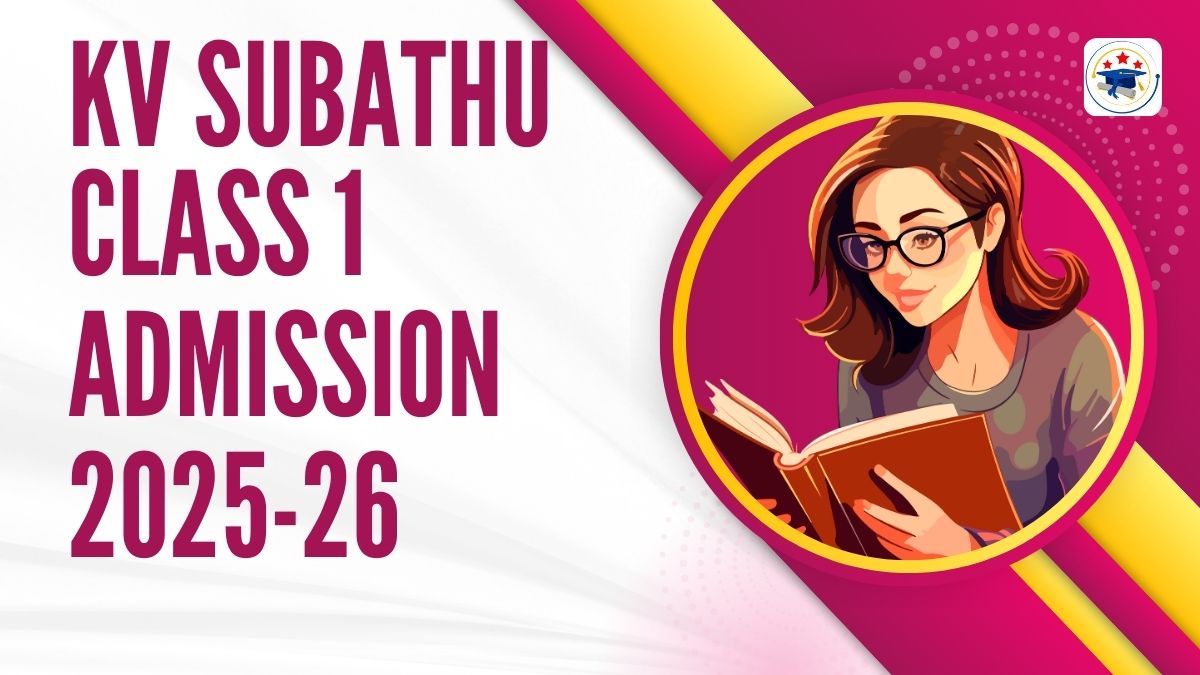 Kendriya Vidyalaya Subathu Admission 2025-26 PDF
