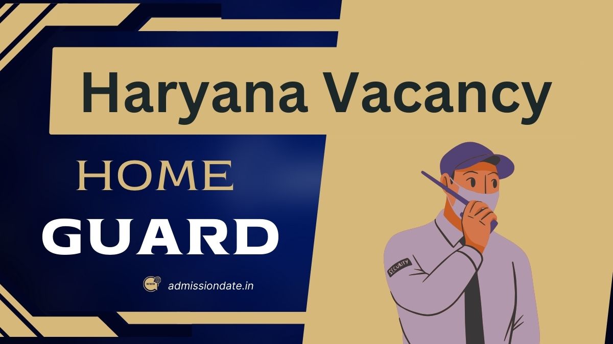 Haryana Home Guard Vacancy Latest news