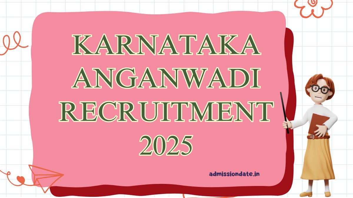 Karnataka Anganwadi Recruitment 2025