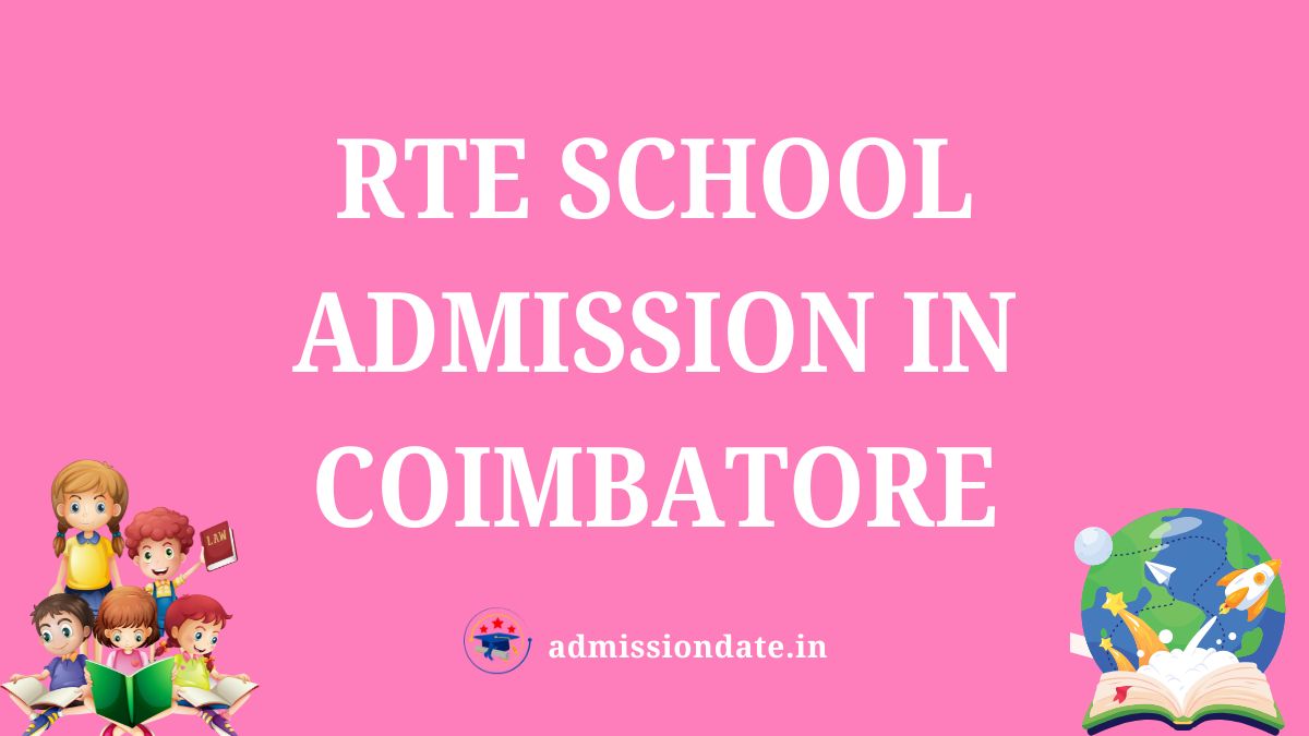 Private RTE Admission Schools in Coimbatore
