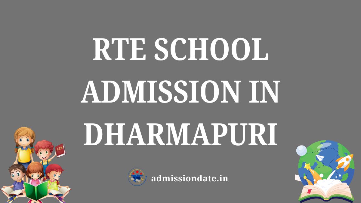 Private RTE Admission Schools in Dharmapuri