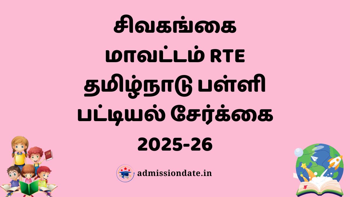 RTE School List in Sivanganga District