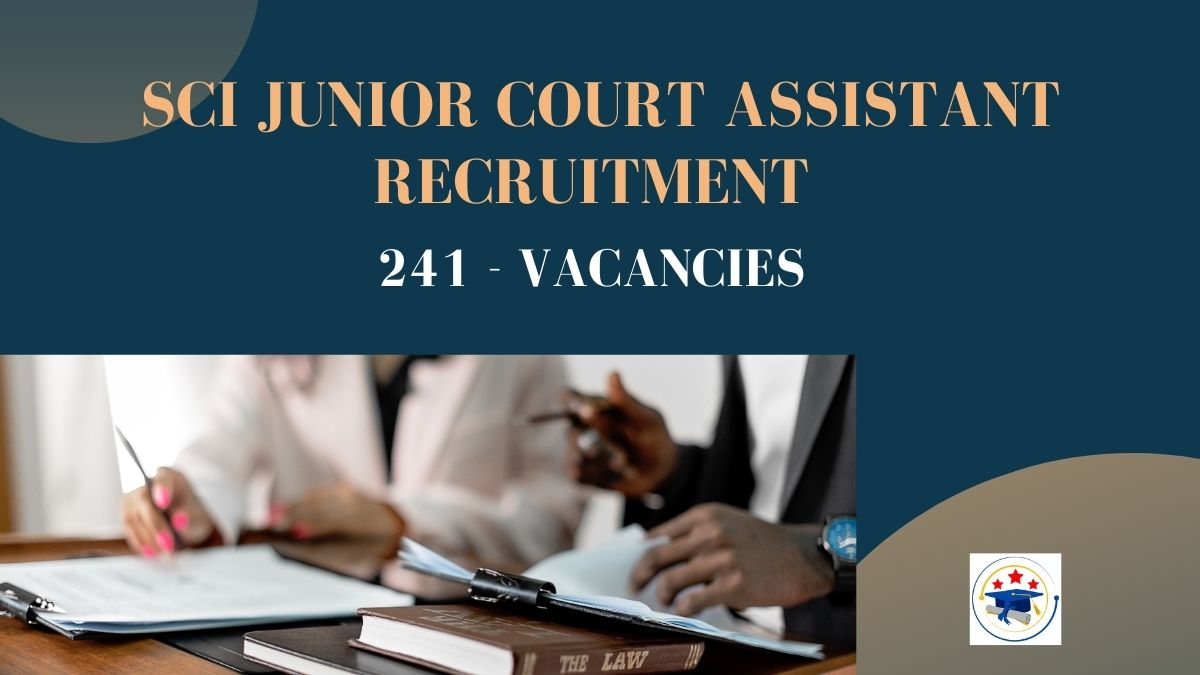 Supreme Court of India JCA Recruitment Exam 2025