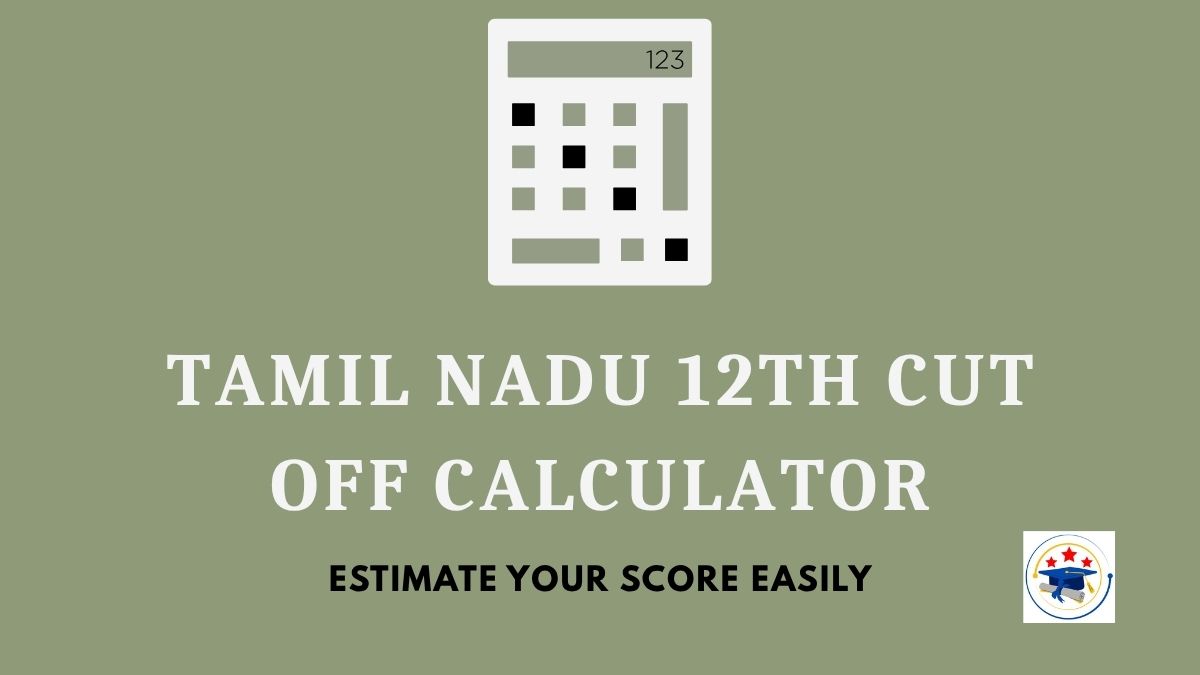 TN 12th Cut Off Calculator