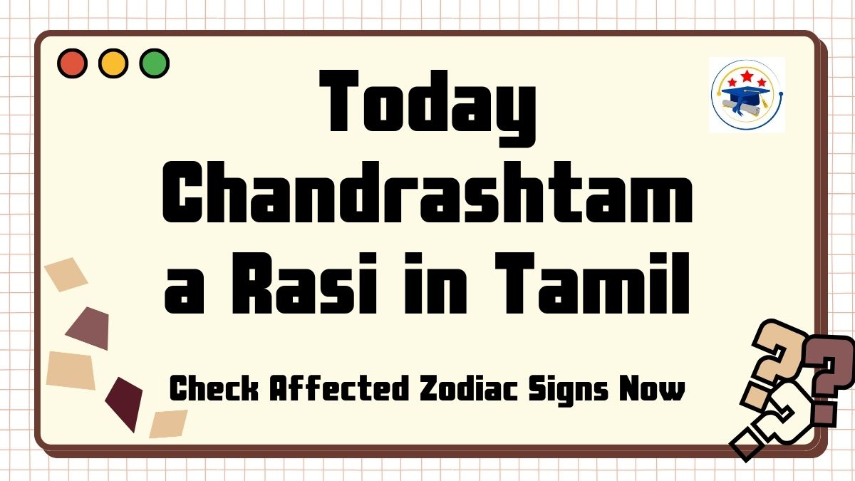 Today Chandrashtama Rasi in Tamil PDF