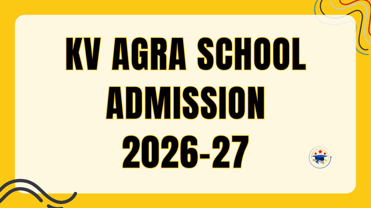 KV Agra School List 2026-27