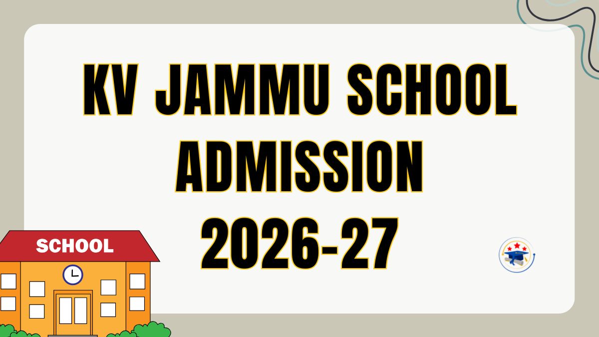 KV Jammu School List 2026-27